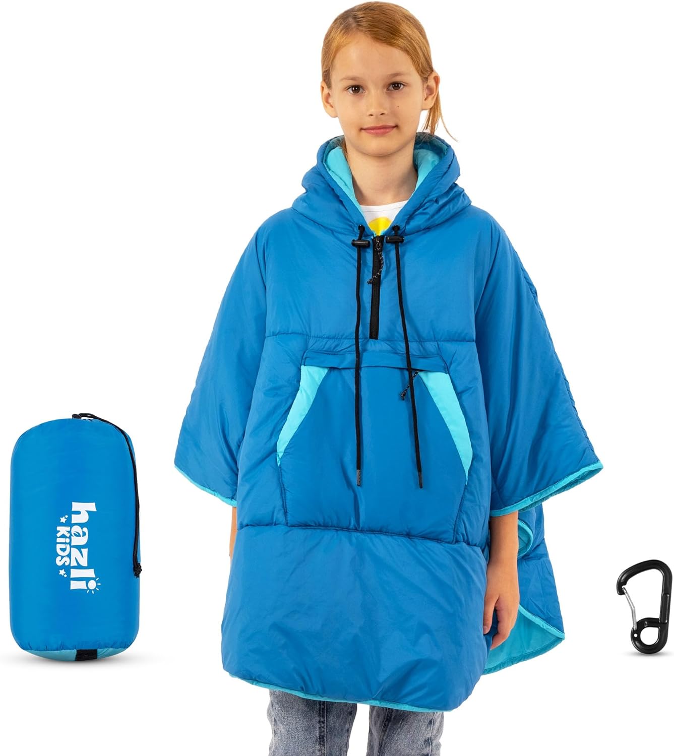Wearable Poncho Blanket | Hooded Windproof Blanket | Camping & Outdoor for Men & Women