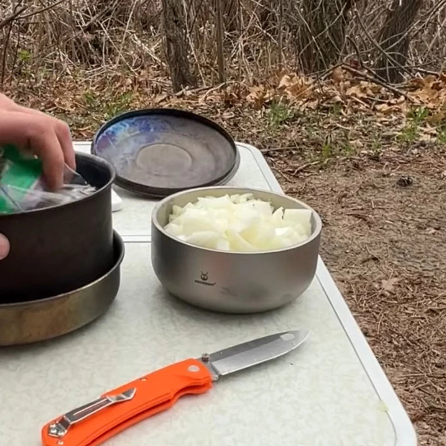 Titanium Backcountry Double-Wall Bowl – 250 ml