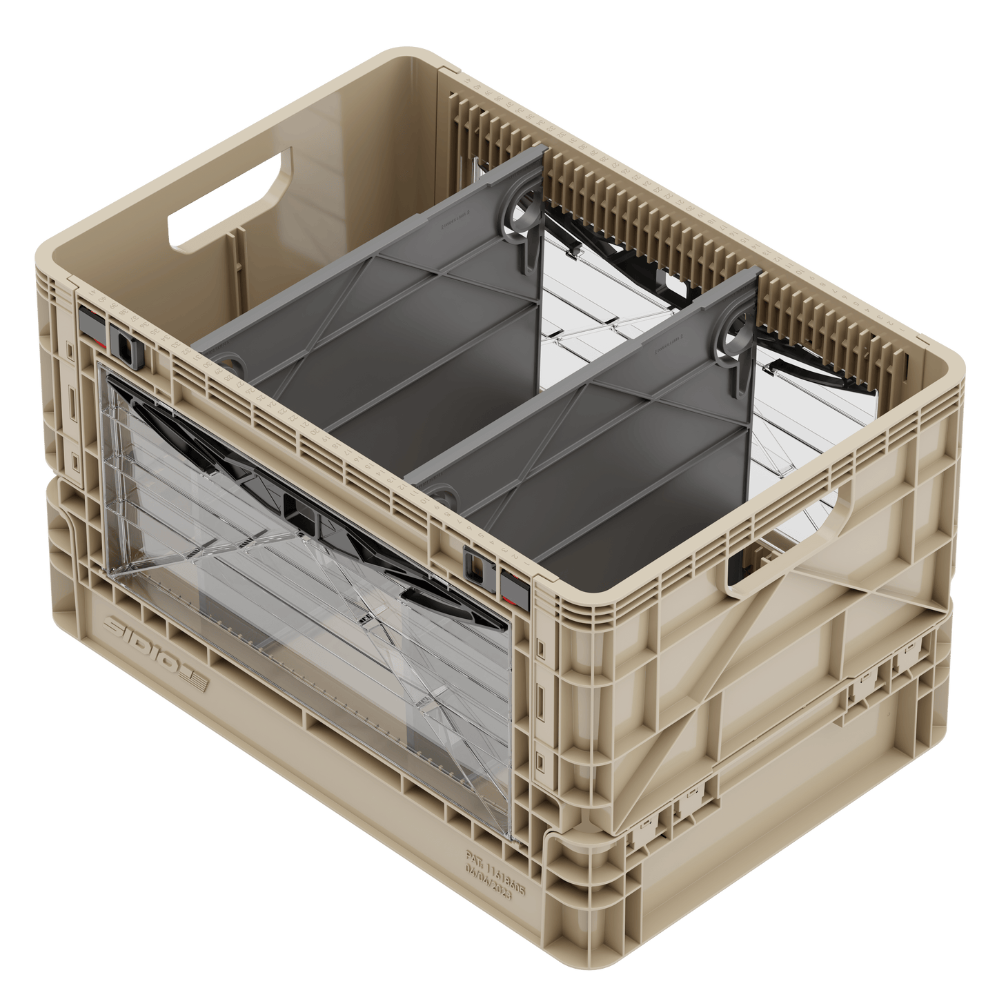 SidioCrate Full-Size Collapsible Storage Crate