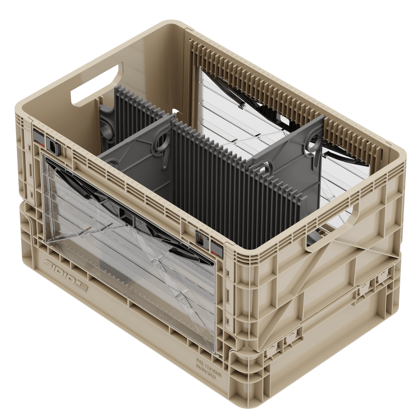 SidioCrate Full-Size Collapsible Storage Crate