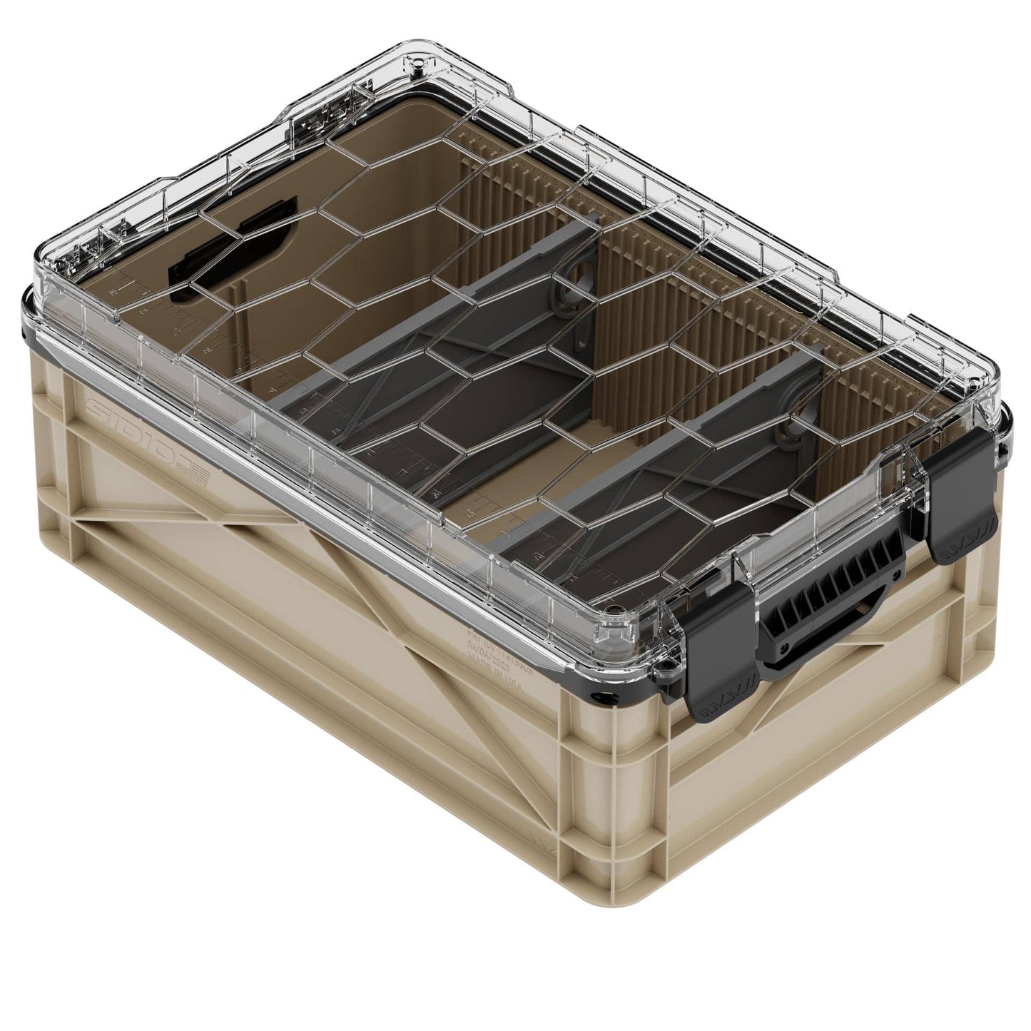 SidioCrate Half-Size Weather-Resistant Storage Crate