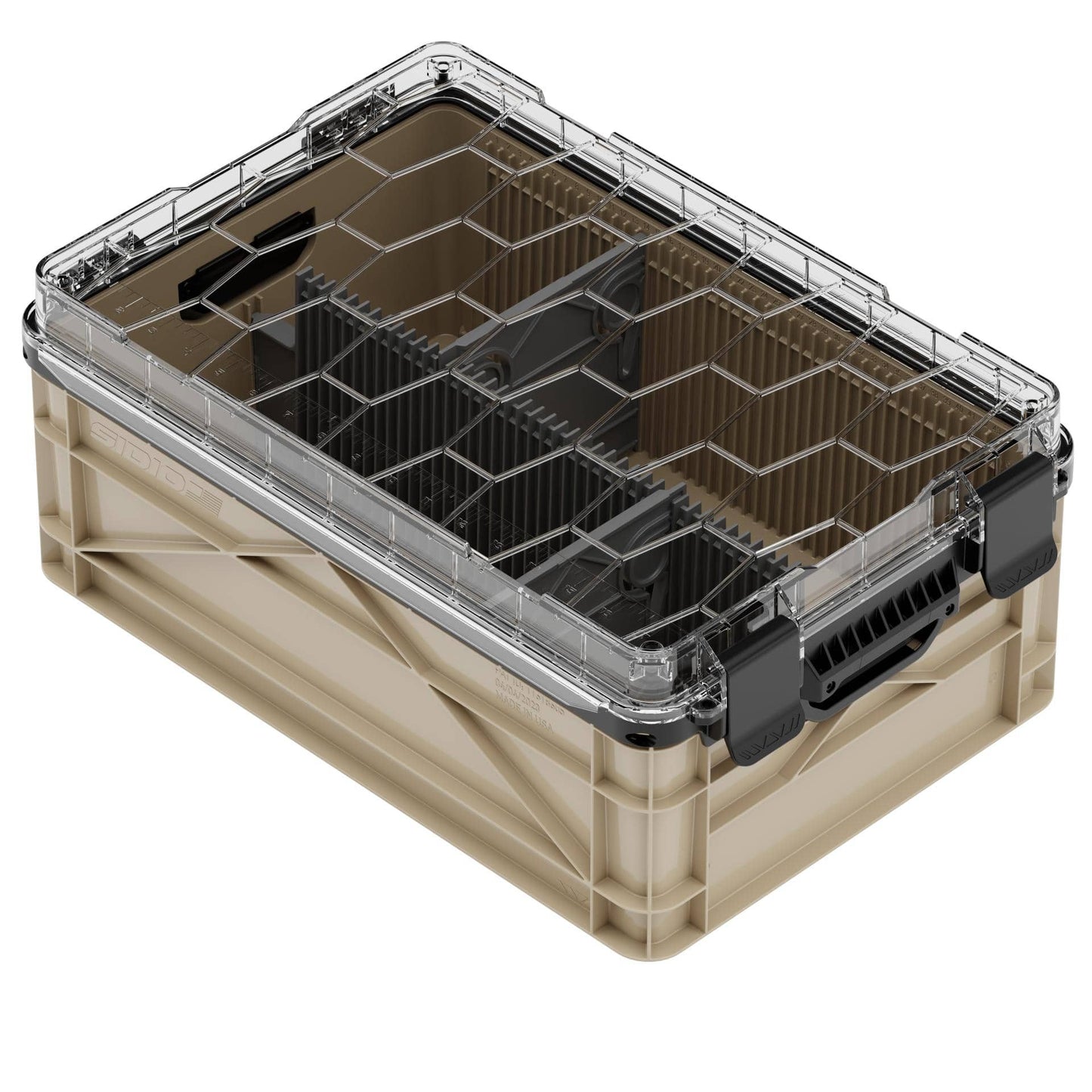 SidioCrate Half-Size Weather-Resistant Storage Crate