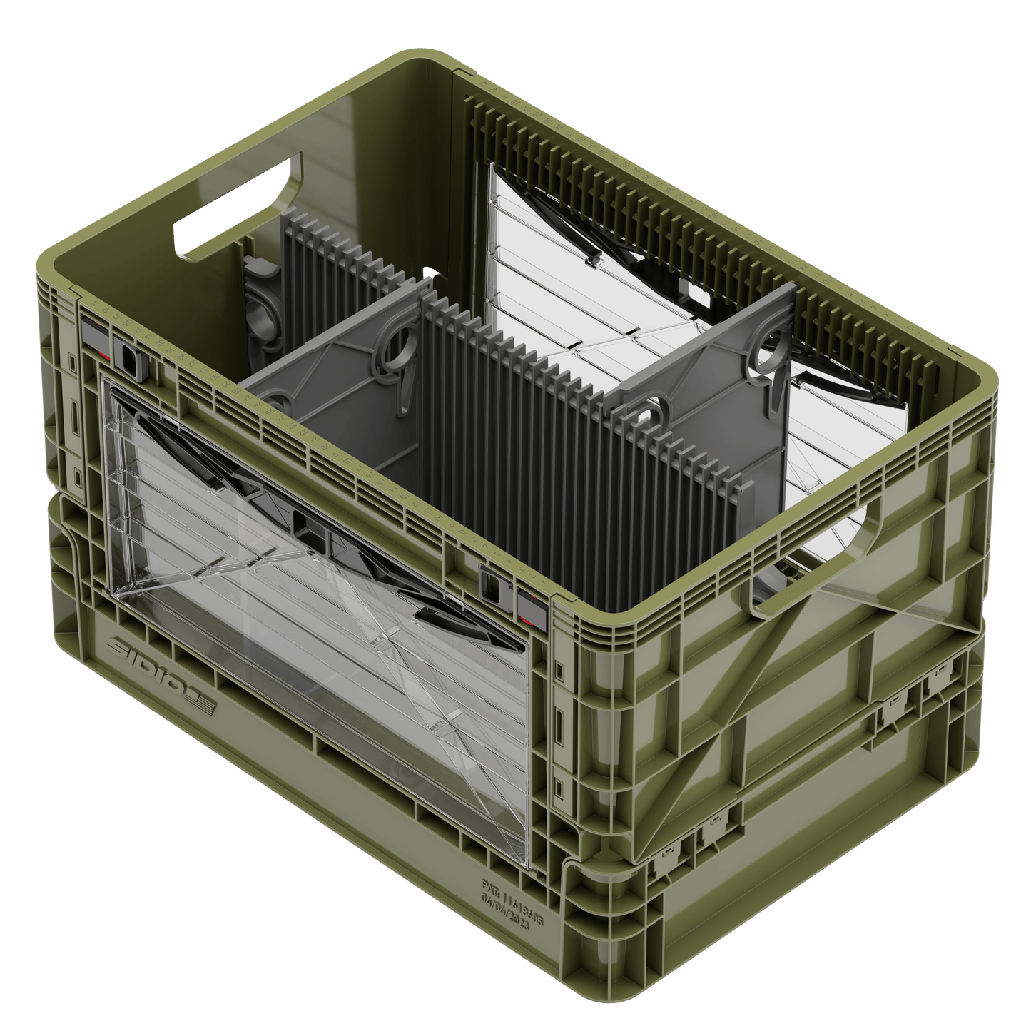 SidioCrate Full-Size Collapsible Storage Crate