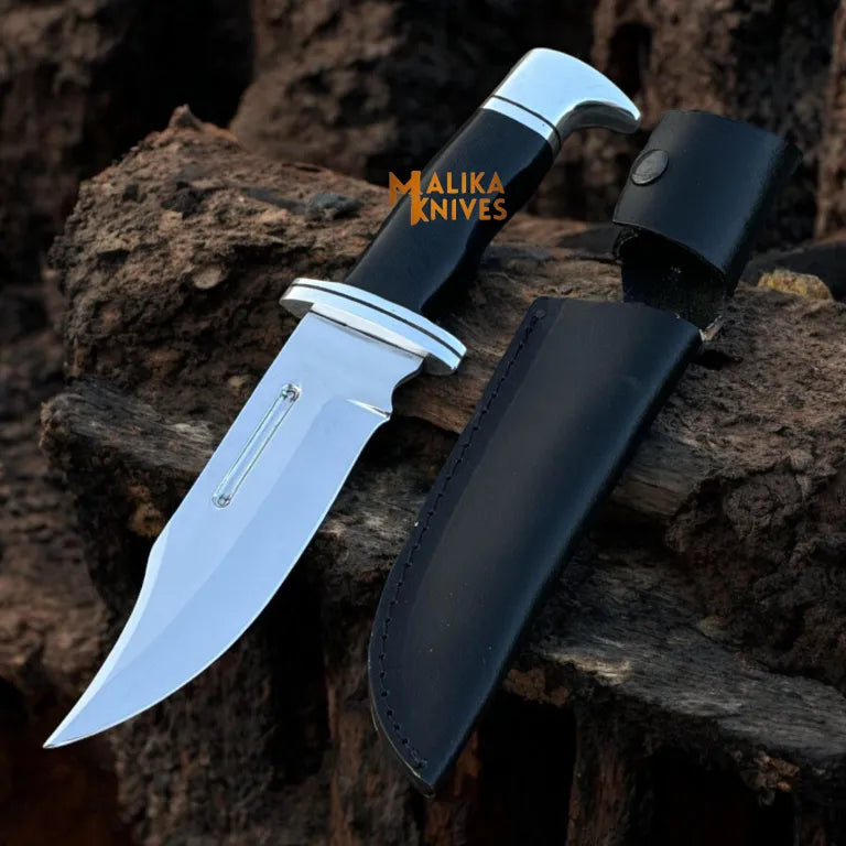 Clip Point Bowie Knife 6” D2 Steel | G10 Handle