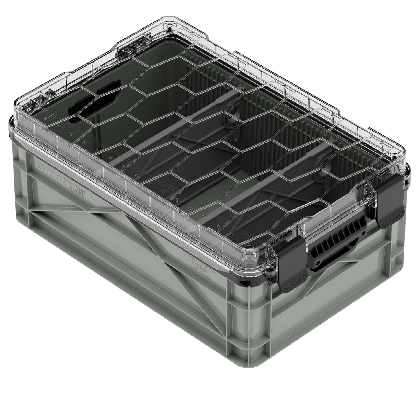 SidioCrate Half-Size Weather-Resistant Storage Crate