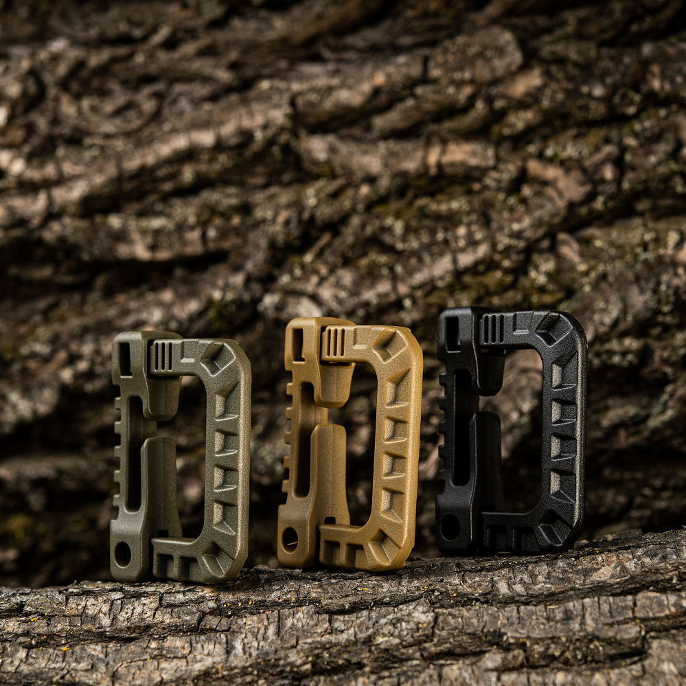 M-Tac Grimloc Plastic Carabiners – Set of 5