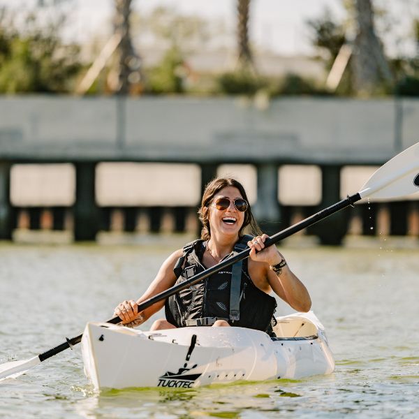 Tucktec Pro Folding Kayak | Hard-Shell | 2-minute Set-up | Foldable, Portable Kayak
