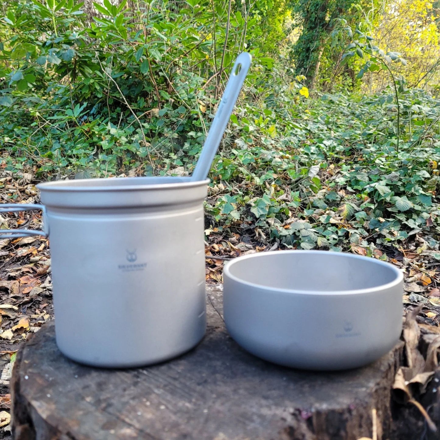 Titanium Backcountry Double-Wall Bowl – 250 ml