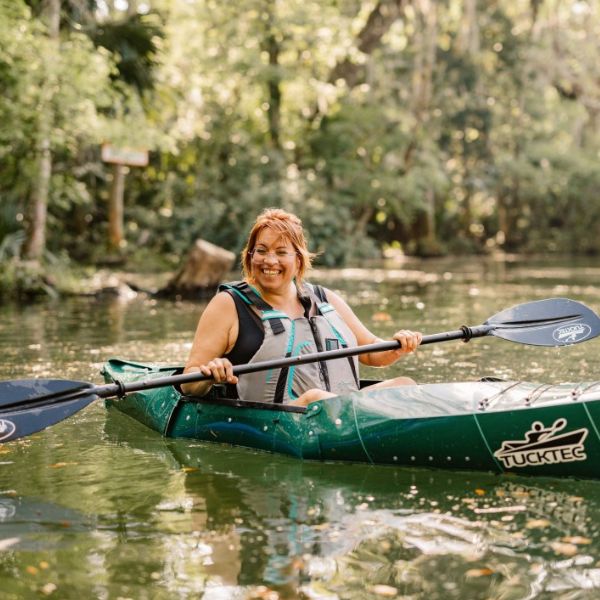 Tucktec Pro Folding Kayak | Hard-Shell | 2-minute Set-up | Foldable, Portable Kayak