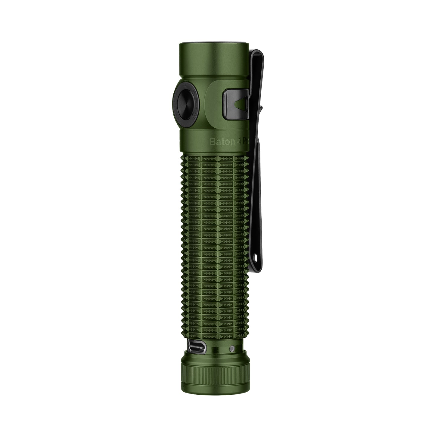 Baton 4 Pro EDC flashlight 1500 1600 Lumens OD Green