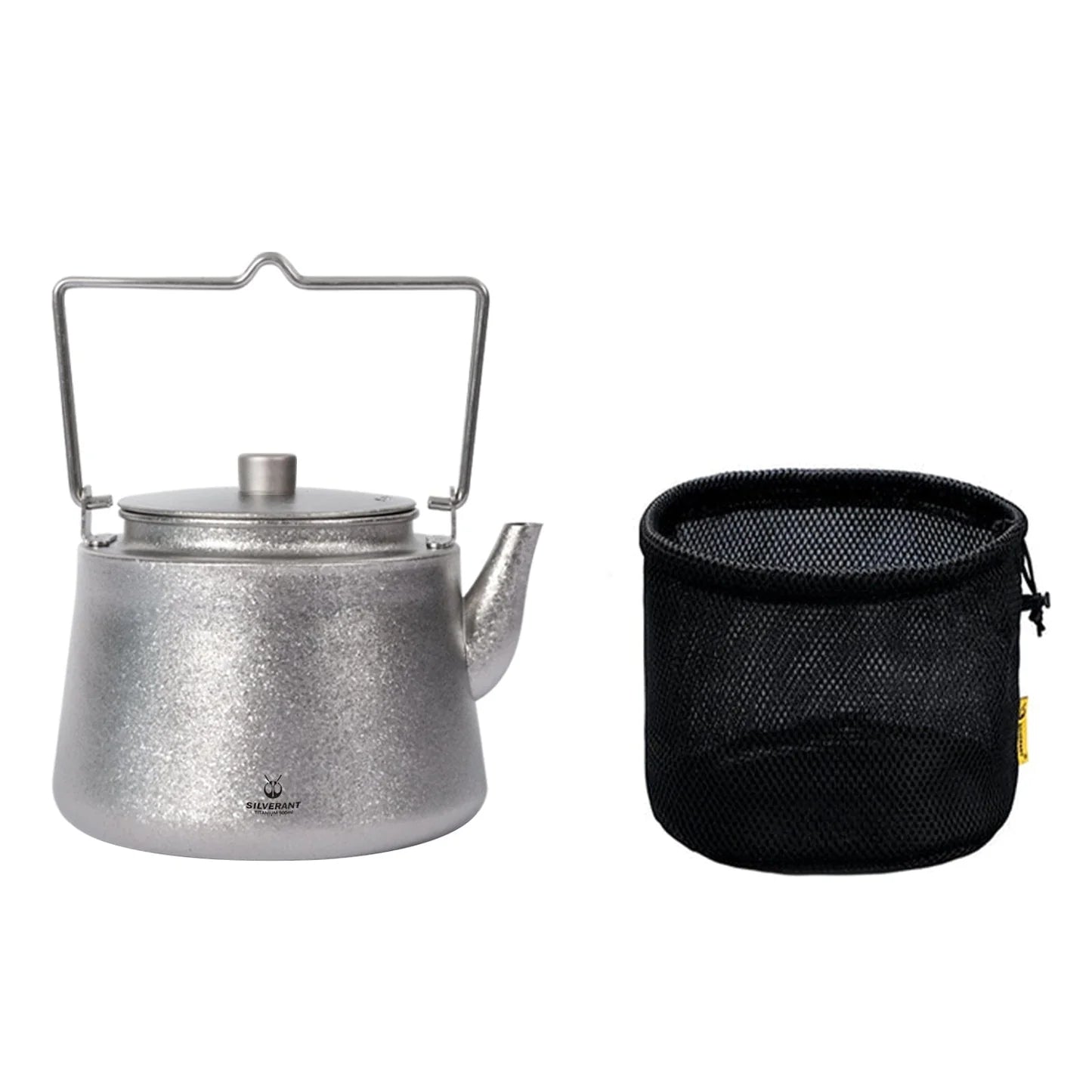 Titanium 900ml / 30.43 fl oz Bushcraft Kettle - Crystallized