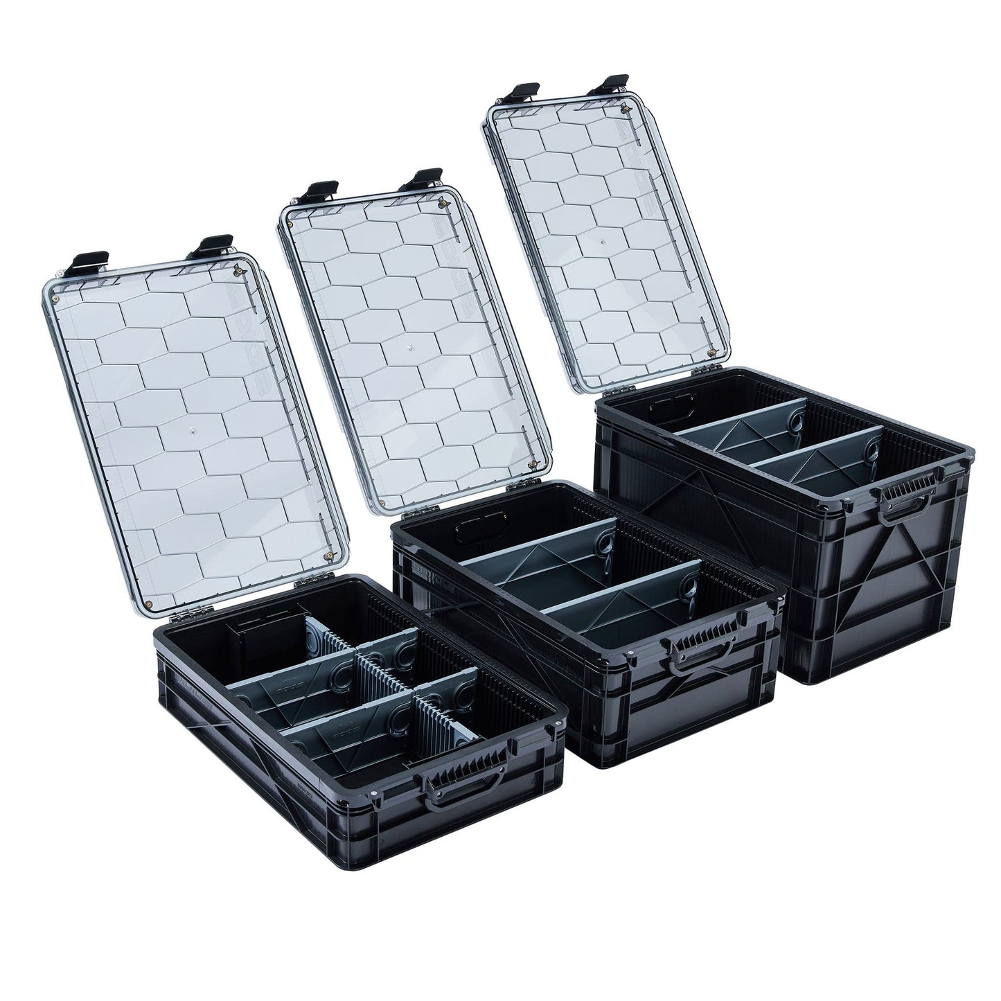 SidioCrate Weather-Resistant Storage Crate 3-Pack