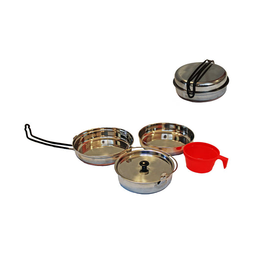 Stainless Steel Camping Mess Kit