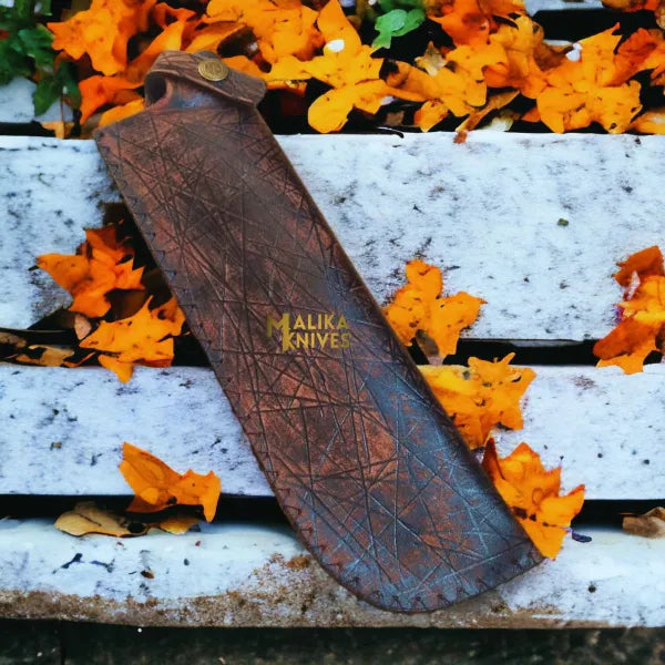 D2 Bowie Knife | Rosewood Handle | Bushcraft Tool.