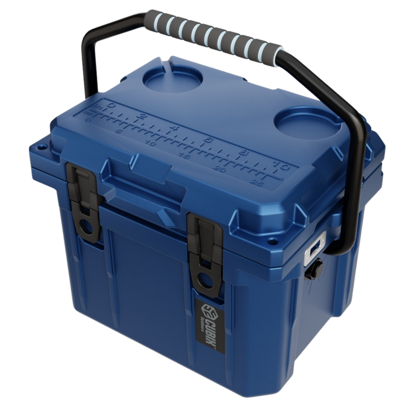 QuadraX 10QT Personal Cooler – Rotomolded Hard Cooler with 72-Hr Ice Retention & Lifetime Warranty