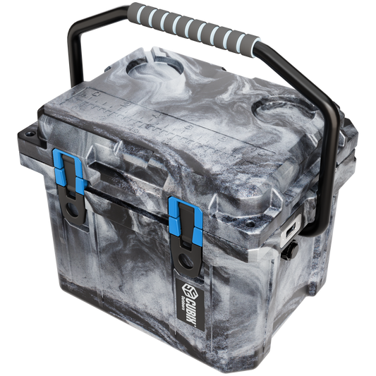 QuadraX 10QT Personal Cooler – Rotomolded Hard Cooler with 72-Hr Ice Retention & Lifetime Warranty