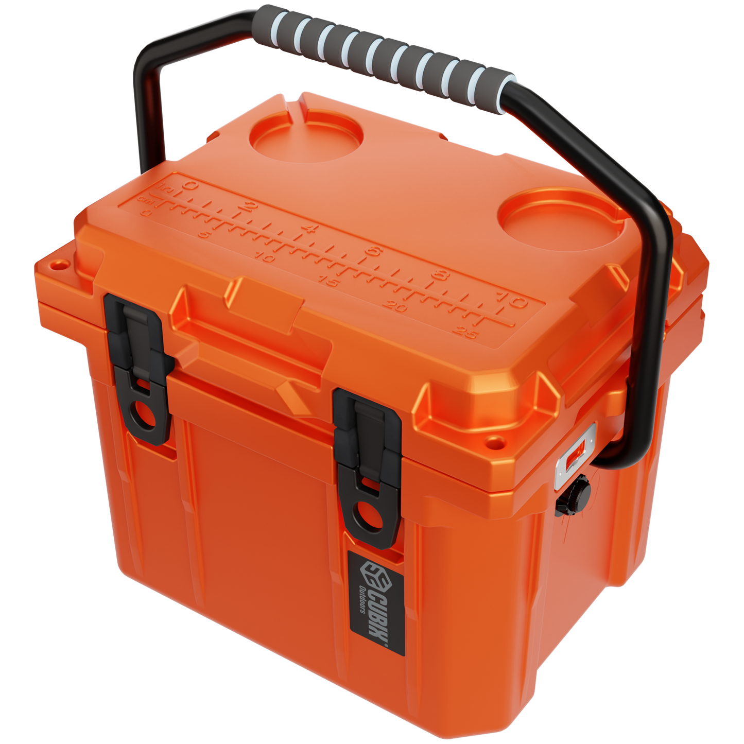 QuadraX 10QT Personal Cooler – Rotomolded Hard Cooler with 72-Hr Ice Retention & Lifetime Warranty