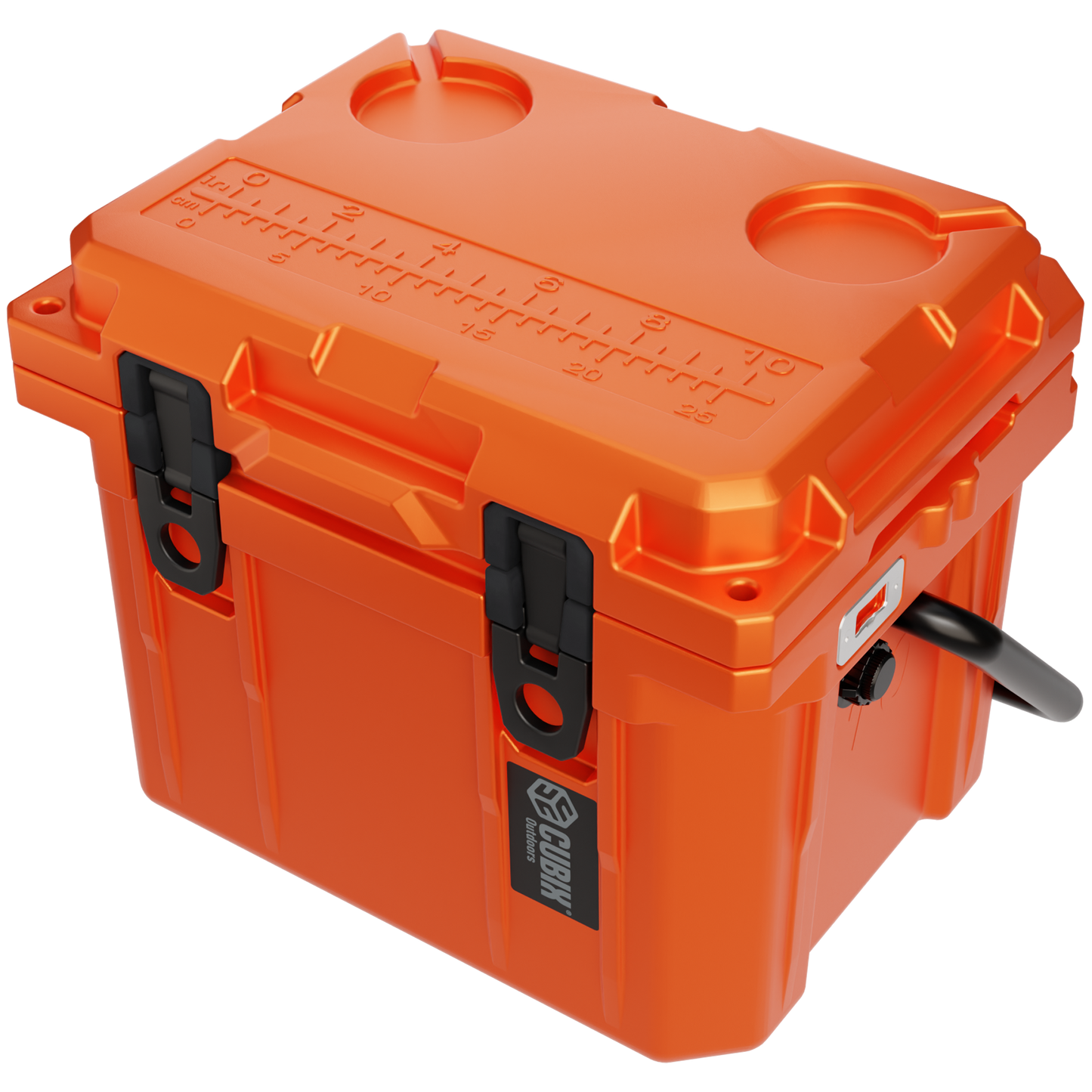 QuadraX 10QT Personal Cooler – Rotomolded Hard Cooler with 72-Hr Ice Retention & Lifetime Warranty