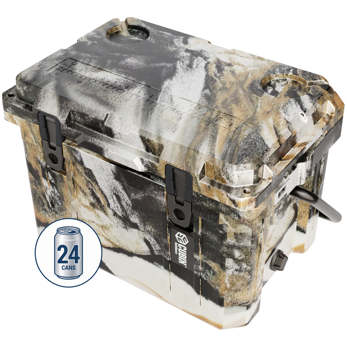 20 Quart Rotomolded Cooler - QuadraX