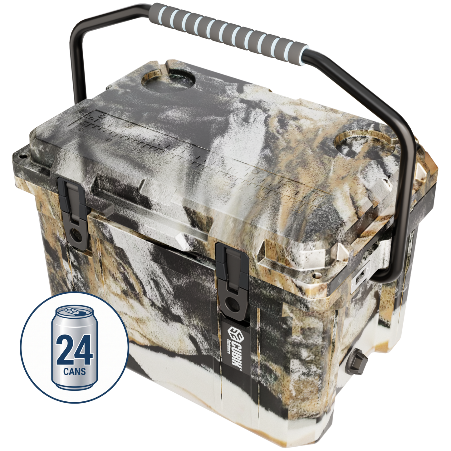 20 Quart Rotomolded Cooler - QuadraX