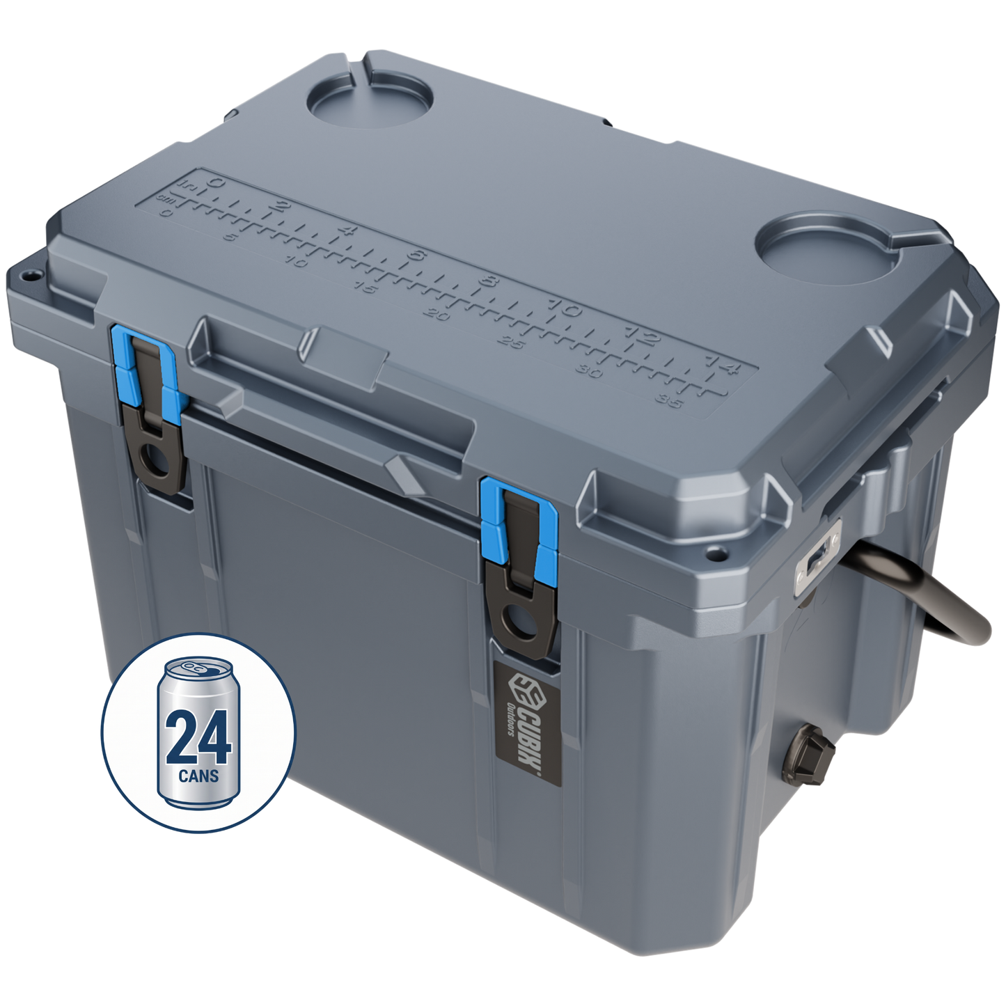 20 Quart Rotomolded Cooler - QuadraX