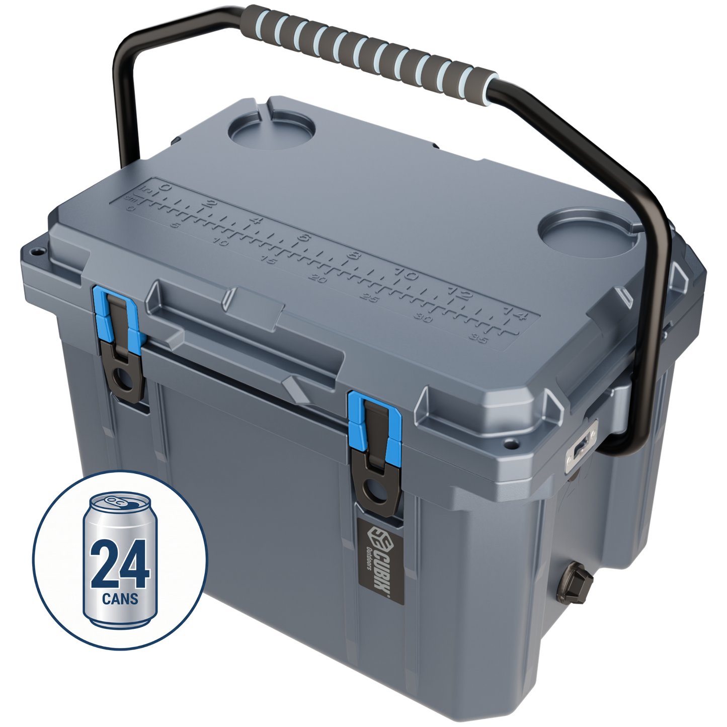 20 Quart Rotomolded Cooler - QuadraX