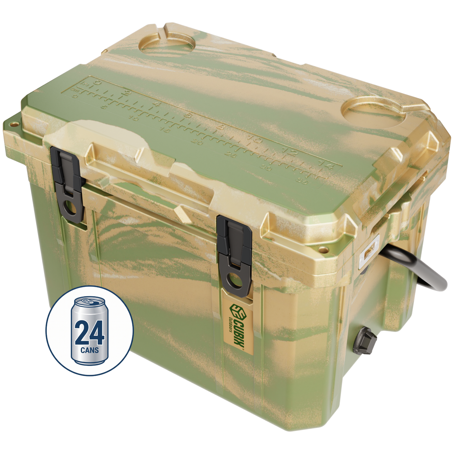 20 Quart Rotomolded Cooler - QuadraX