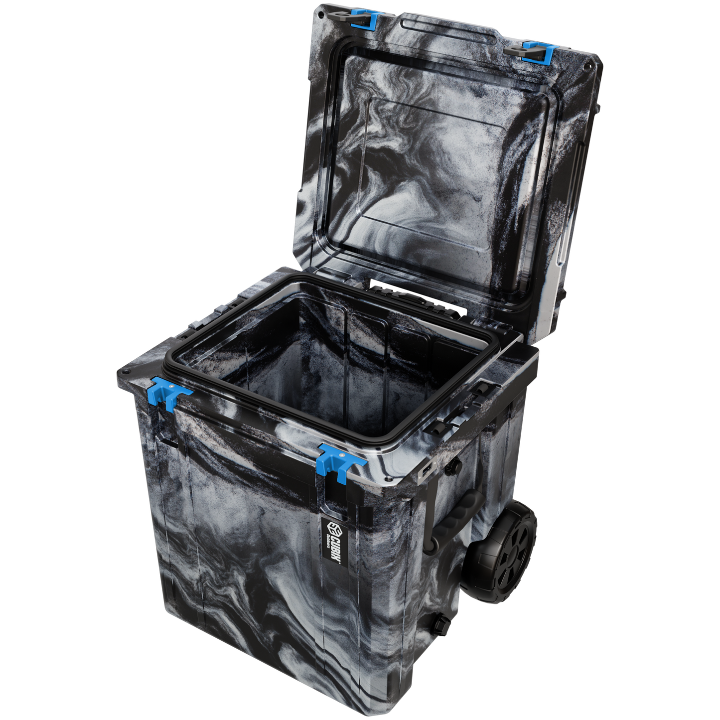 46 Quart Rotomolded Cooler With Wheels - QuadraX