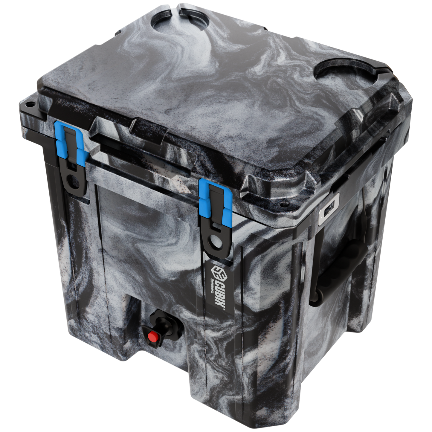 5 Gallon, 2-in-1 Beverage Dispenser/Cooler - QuadraX Hard Cooler