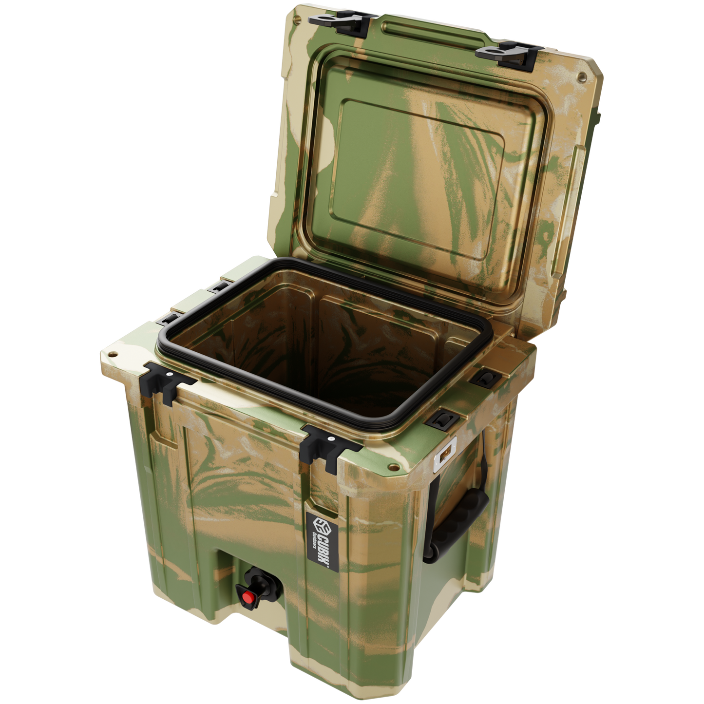 5 Gallon, 2-in-1 Beverage Dispenser/Cooler - QuadraX Hard Cooler