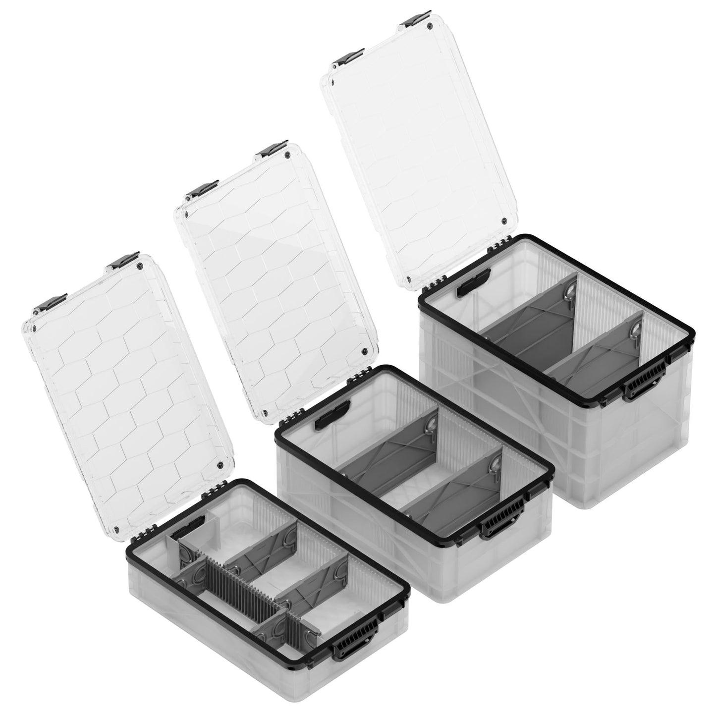 SidioCrate Weather-Resistant Storage Crate 3-Pack