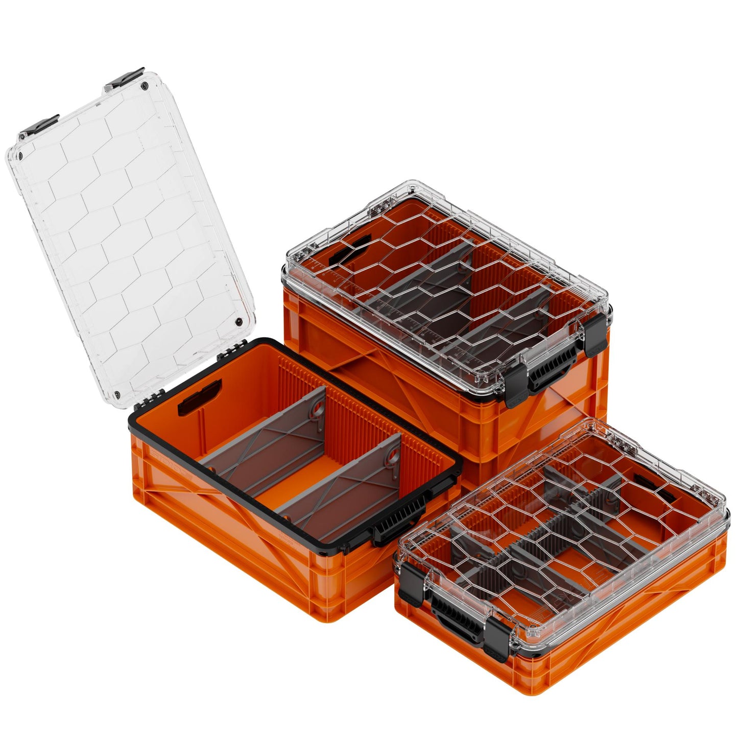 SidioCrate Weather-Resistant Storage Crate 3-Pack