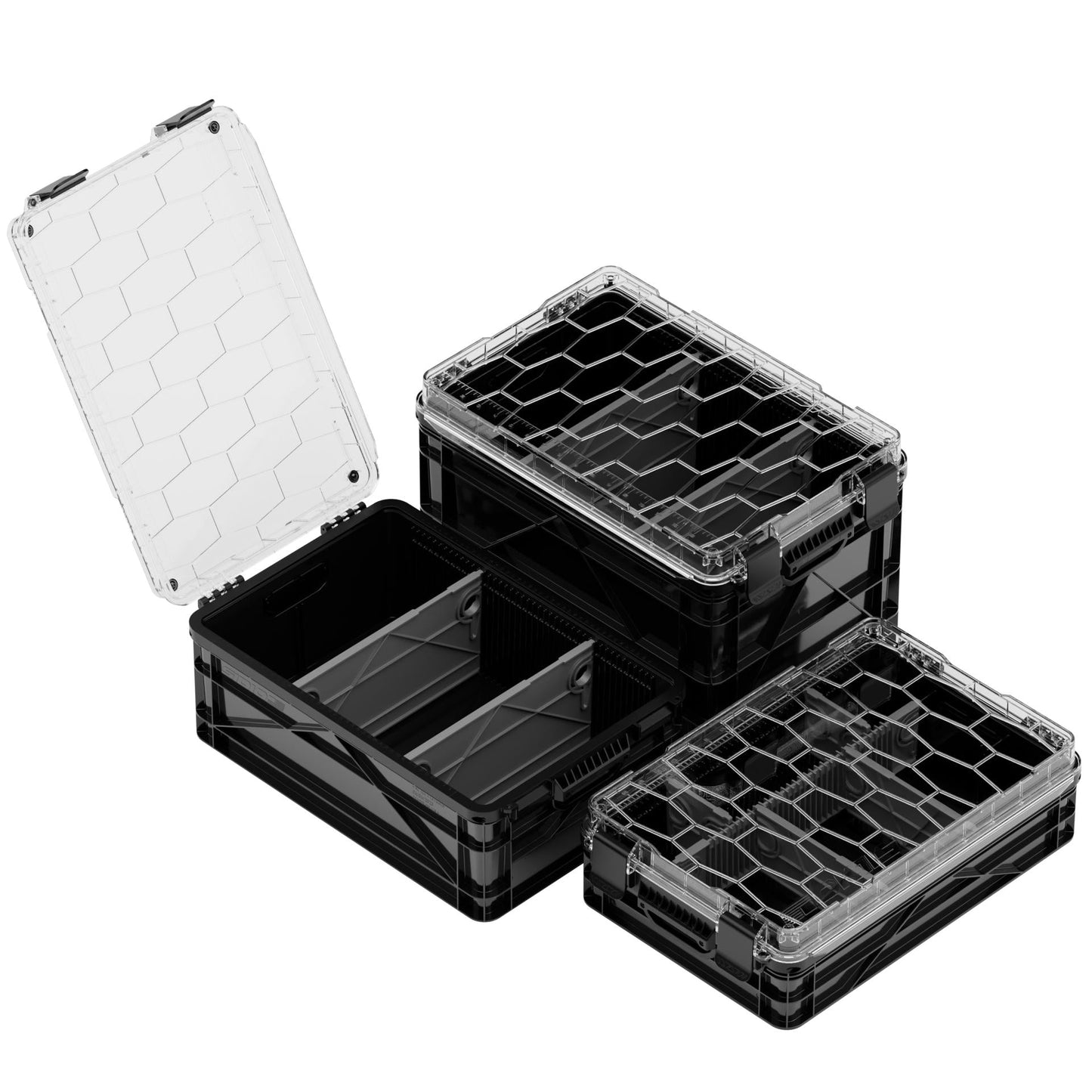 SidioCrate Weather-Resistant Storage Crate 3-Pack