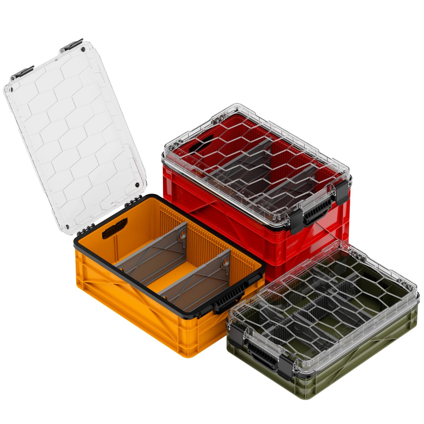 SidioCrate Weather-Resistant Storage Crate 3-Pack