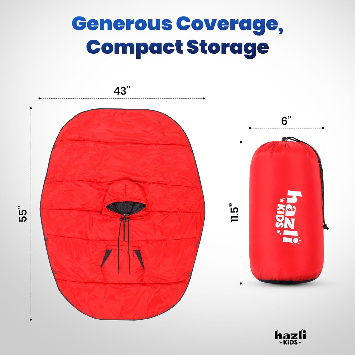 Wearable Poncho Blanket | Hooded Windproof Blanket | Camping & Outdoor for Men & Women