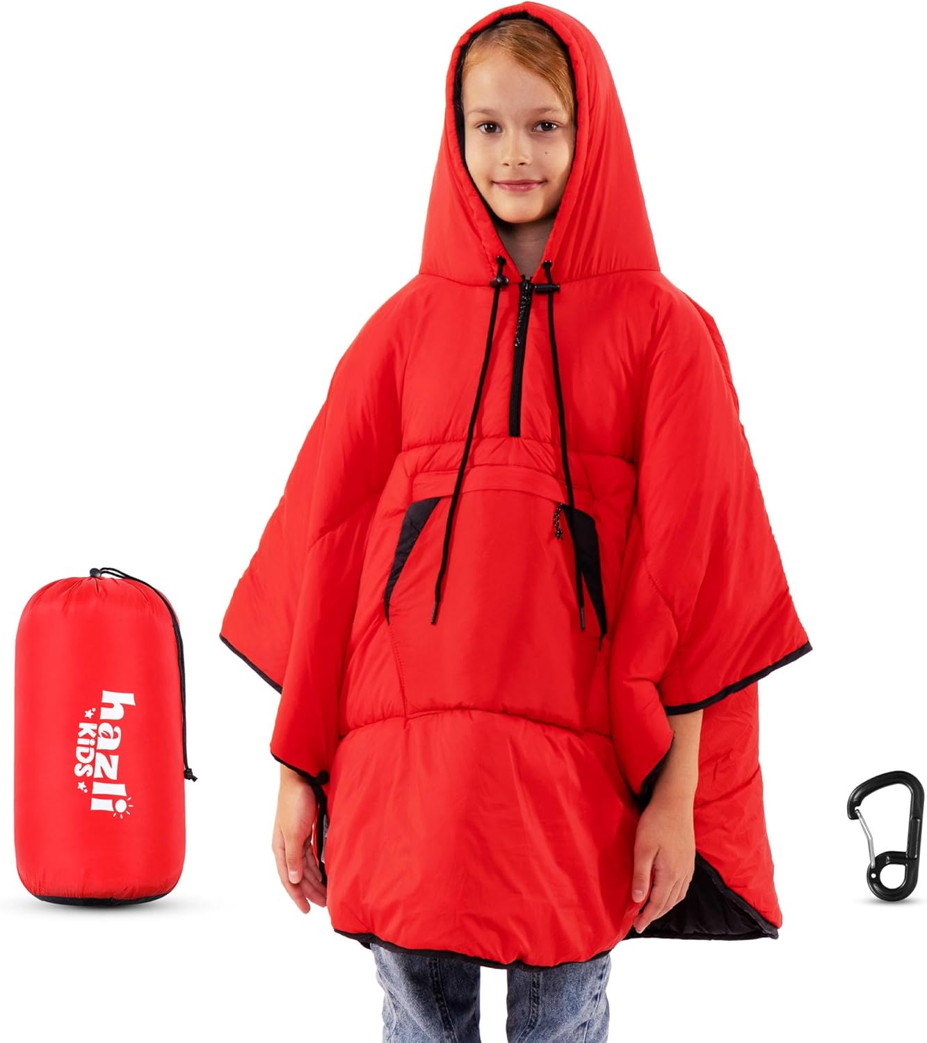 Wearable Poncho Blanket | Hooded Windproof Blanket | Camping & Outdoor for Men & Women
