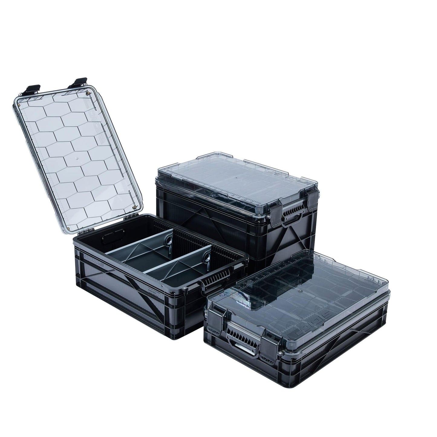 SidioCrate Weather-Resistant Storage Crate 3-Pack