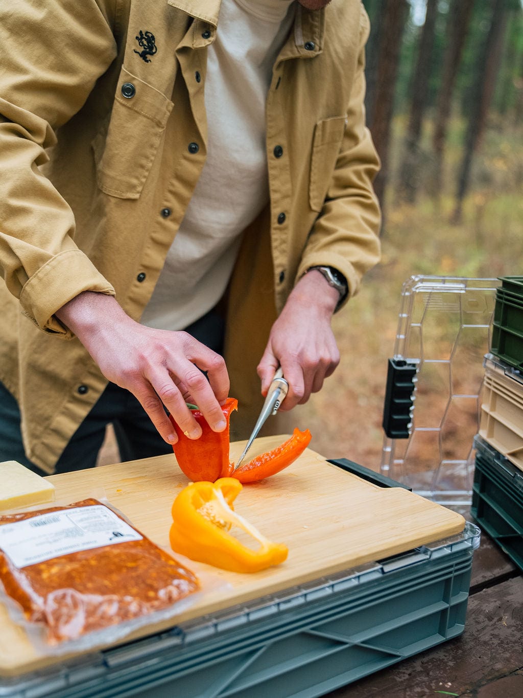 SidioCrate Bamboo Lid 2.0 Cutting Board