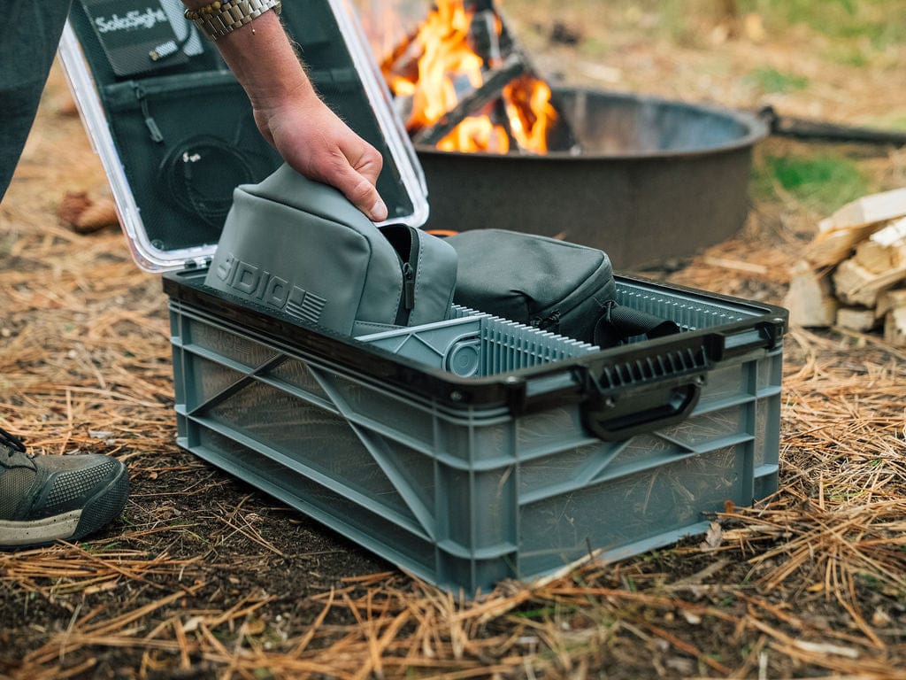 SidioCrate Weather-Resistant Storage Crate 3-Pack