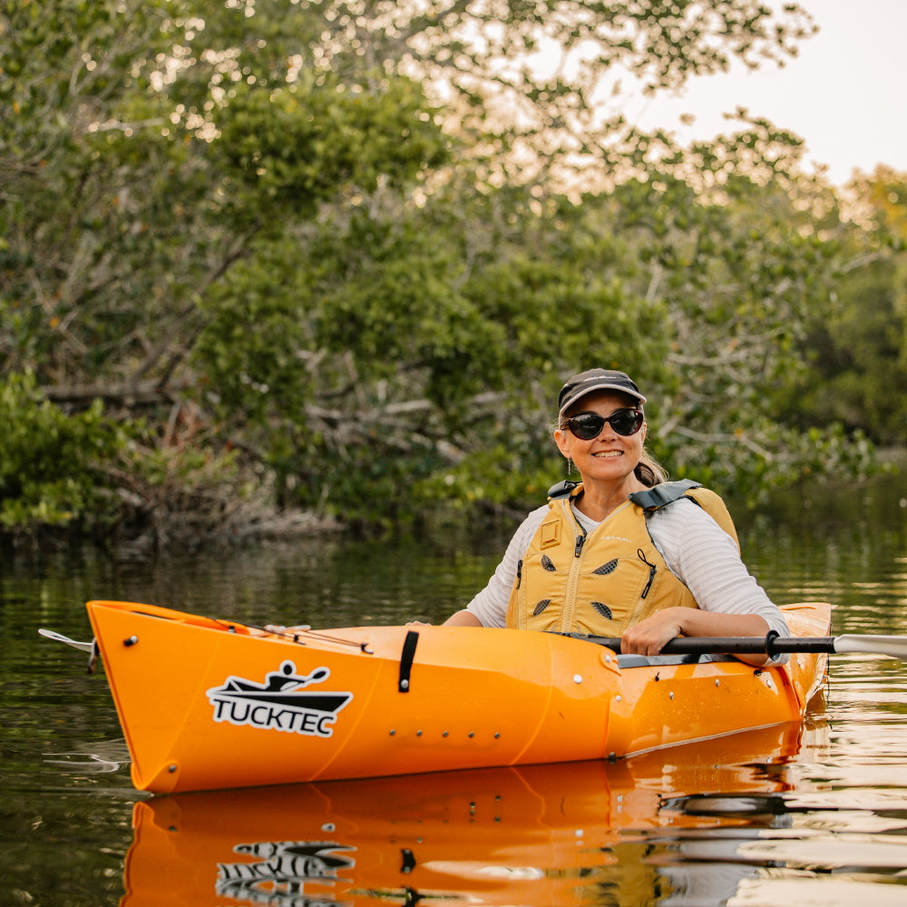 Tucktec Pro Folding Kayak | Hard-Shell | 2-minute Set-up | Foldable, Portable Kayak
