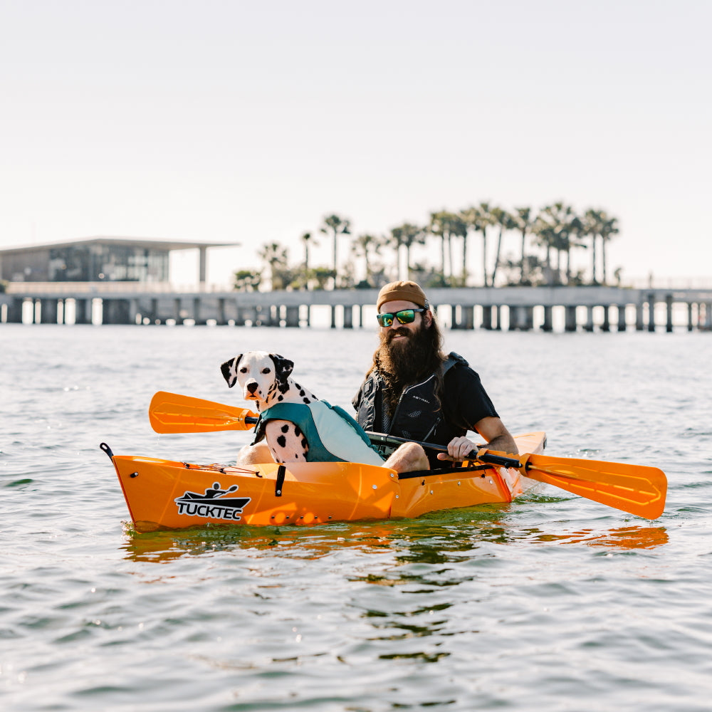 Tucktec Pro Folding Kayak | Hard-Shell | 2-minute Set-up | Foldable, Portable Kayak