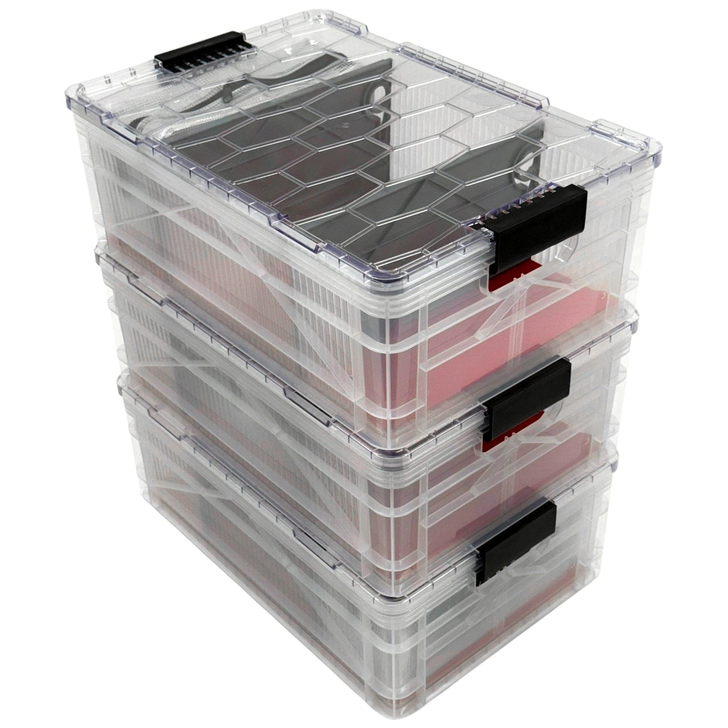SidioCrate Half Crate 3-Pack Storage System