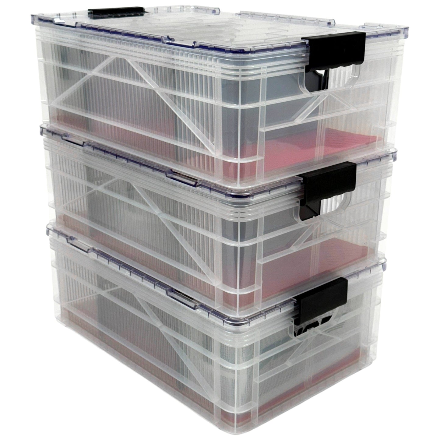 SidioCrate Half Crate 3-Pack Storage System