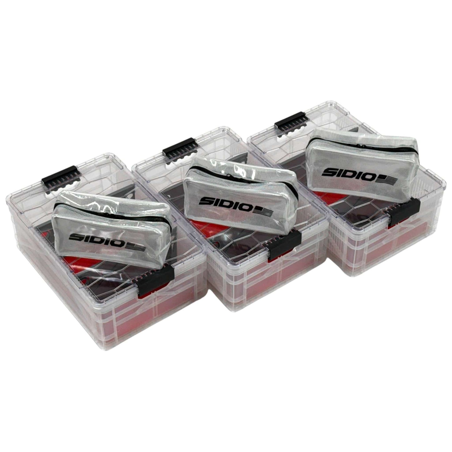 SidioCrate Half Crate 3-Pack Storage System