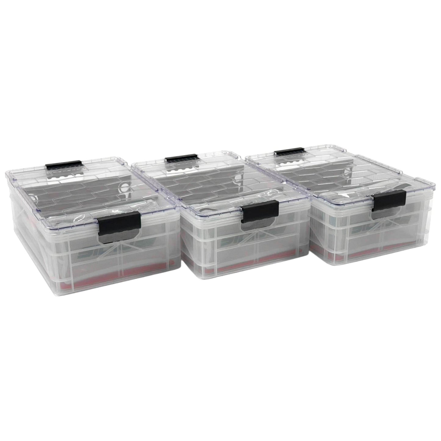 SidioCrate Half Crate 3-Pack Storage System