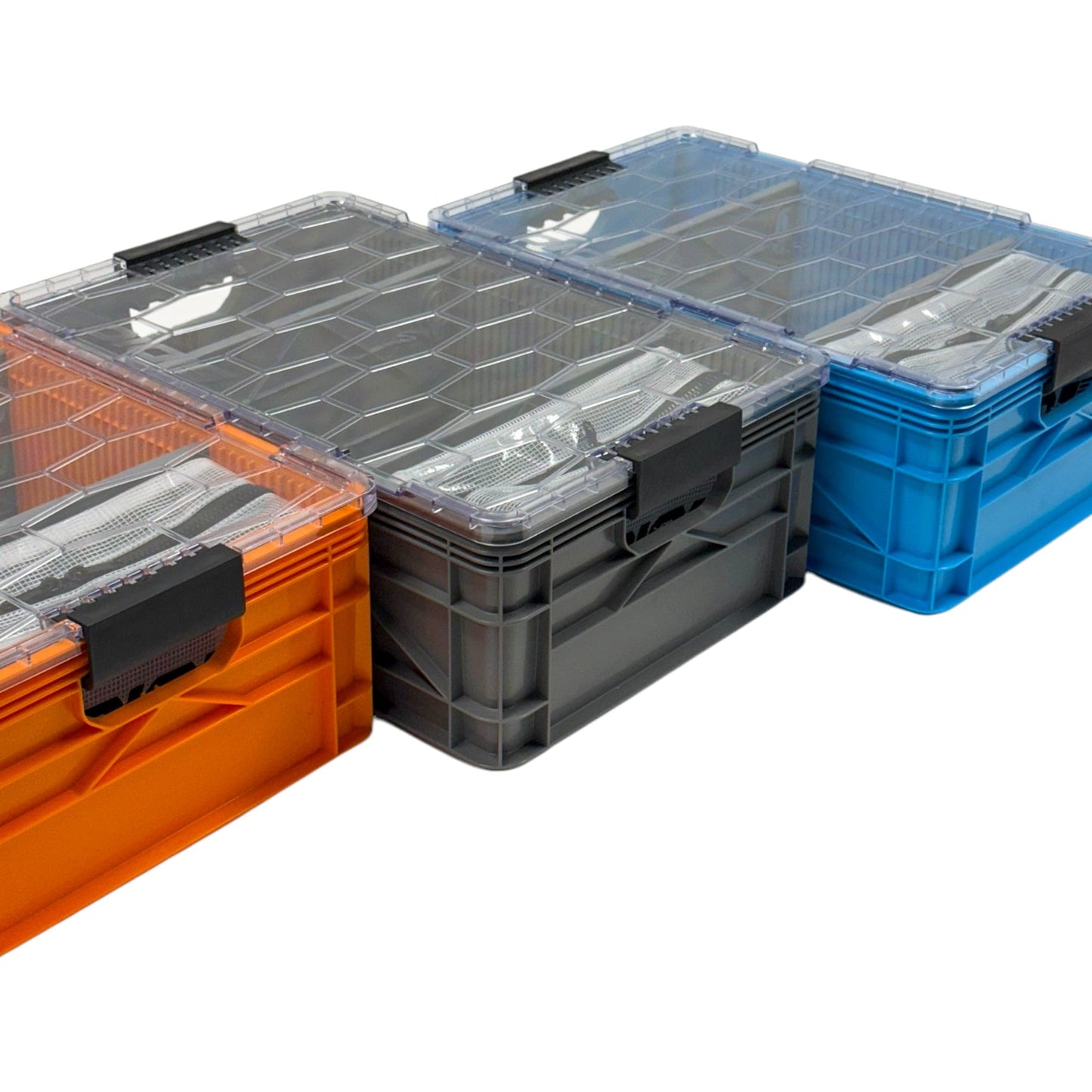 SidioCrate Half Crate 3-Pack Storage System