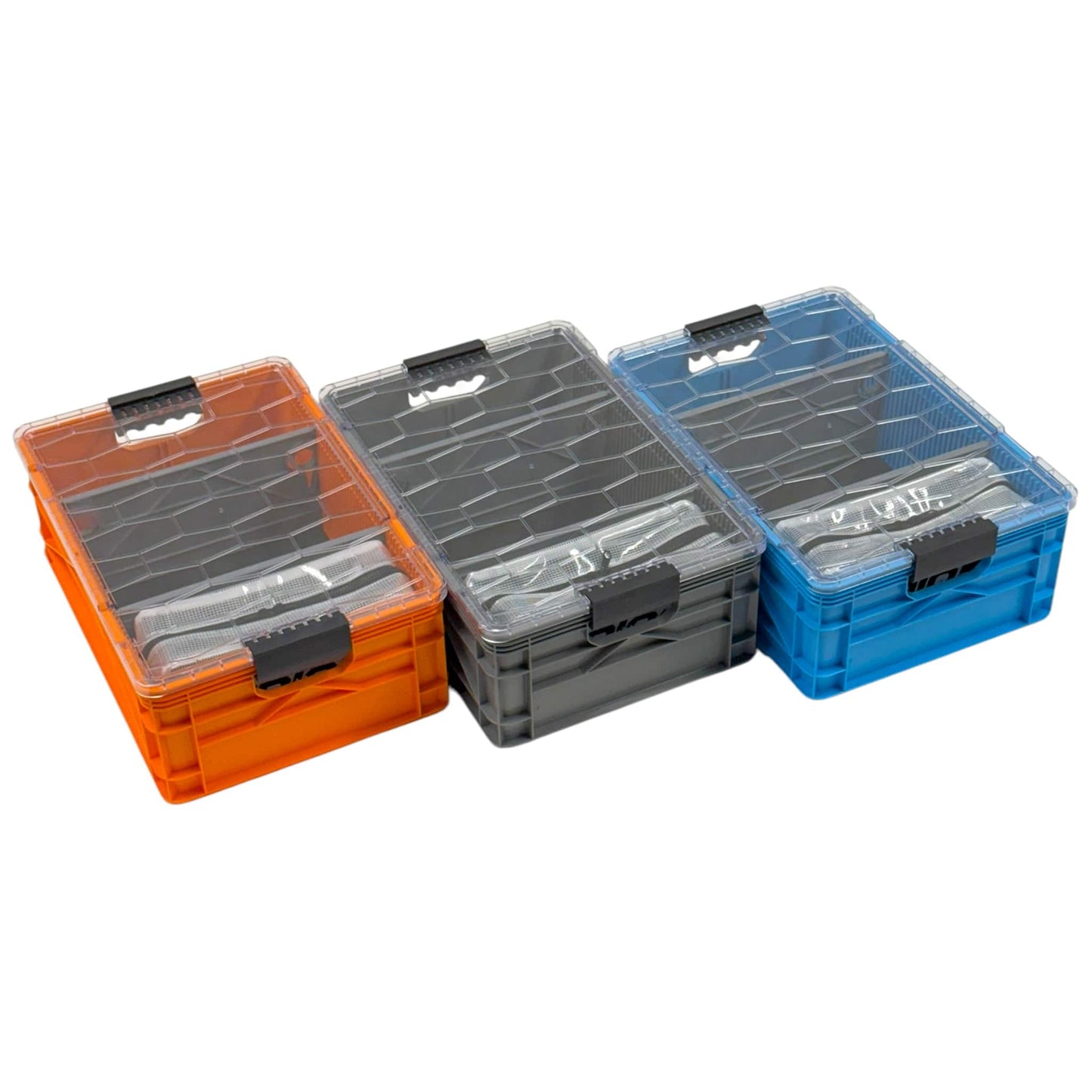 SidioCrate Half Crate 3-Pack Storage System