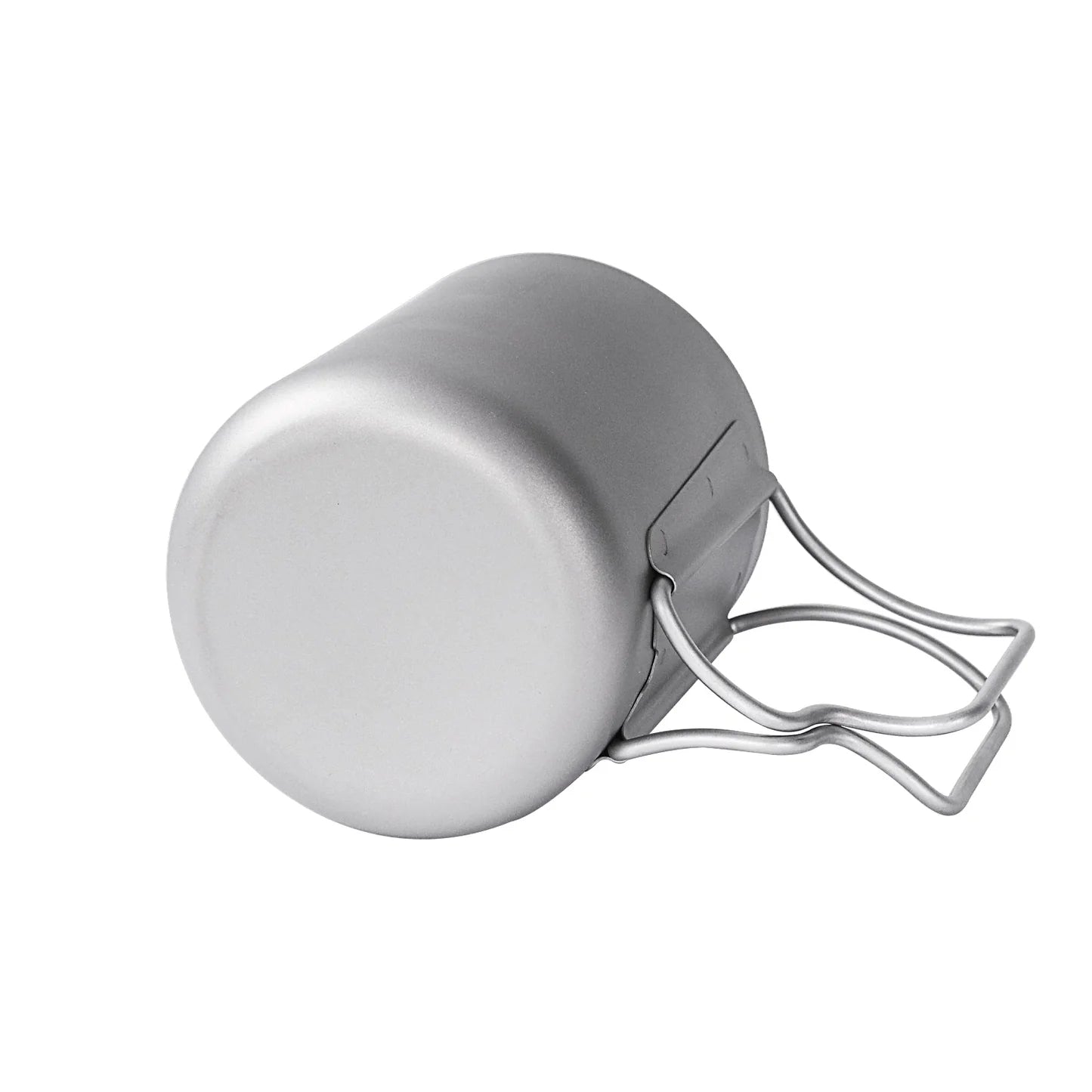 Titanium Double Wall Mug 300ml/10.14fl oz - Foldable Handle