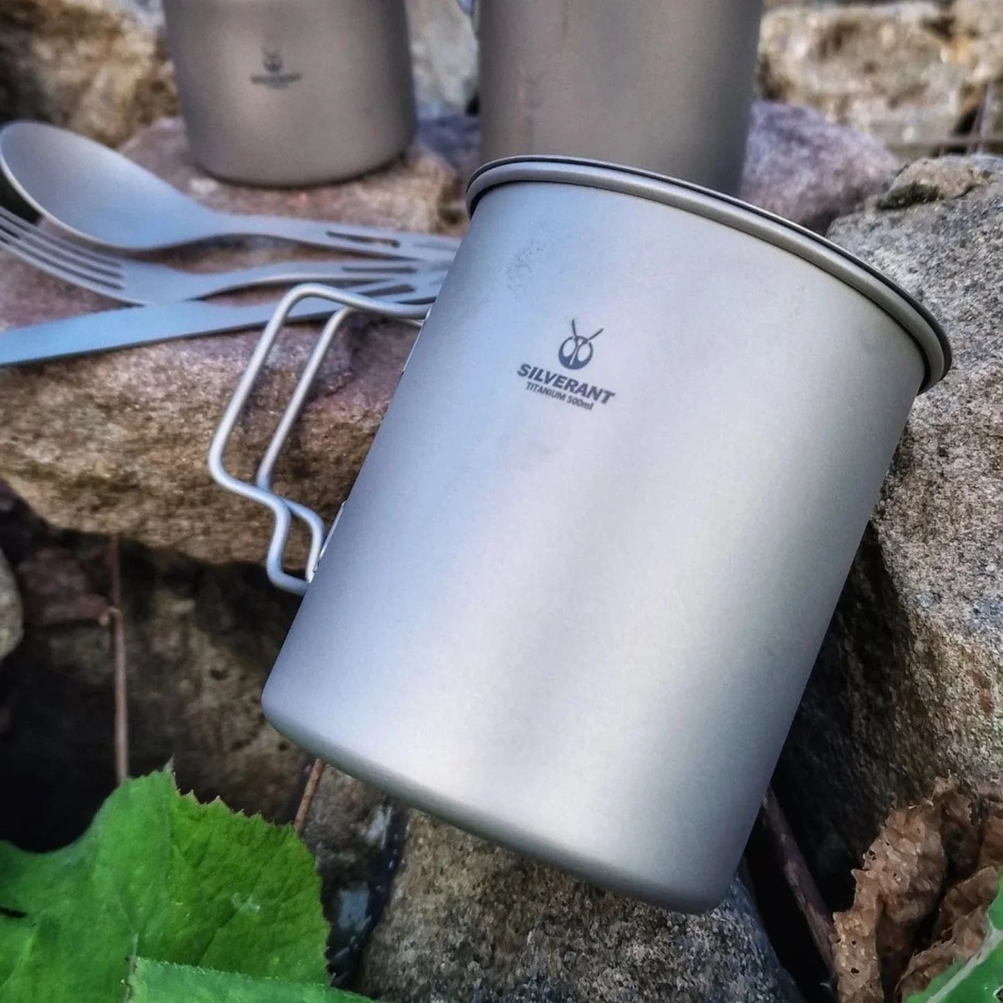 Ultralight Titanium Cup with Lid – 500 ml