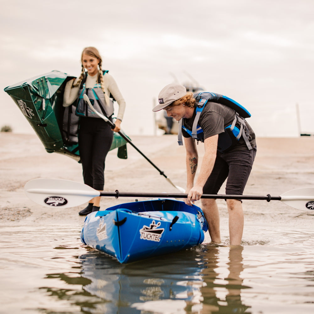 Tucktec Pro Folding Kayak | Hard-Shell | 2-minute Set-up | Foldable, Portable Kayak